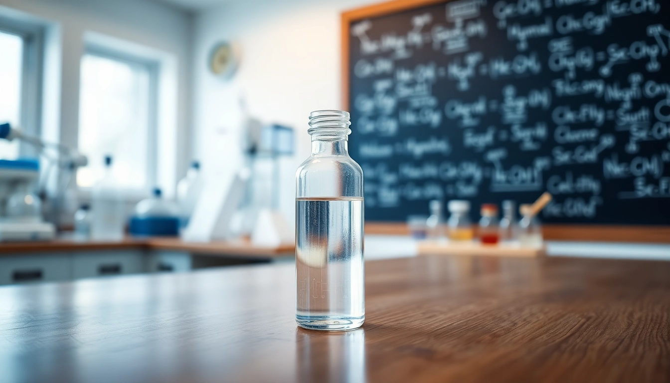 Highlighting a vial of dmso com in a professional lab setup, showcasing purity and clarity.