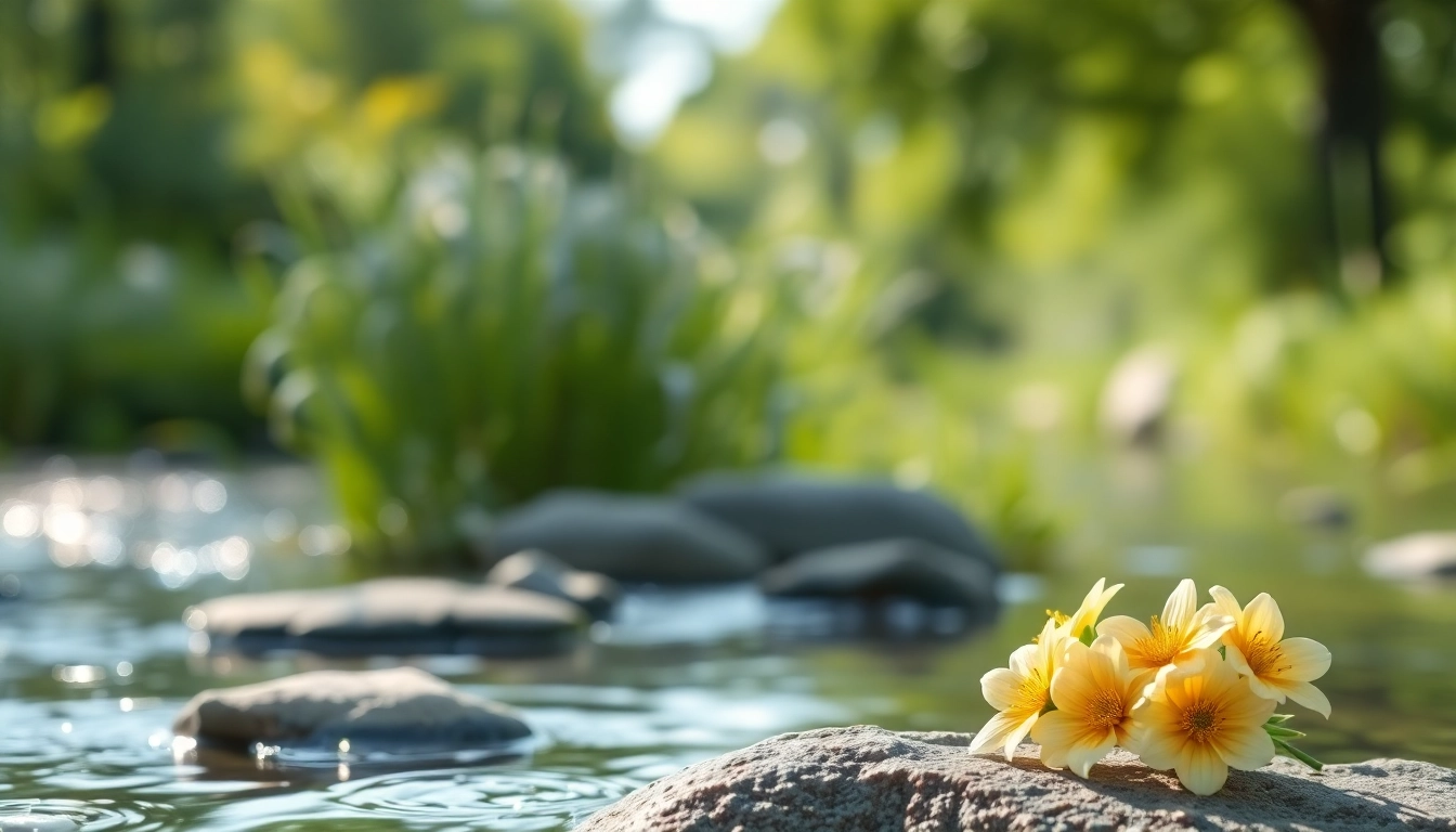 Anxiety symbol representing mental health awareness in a serene outdoor setting.
