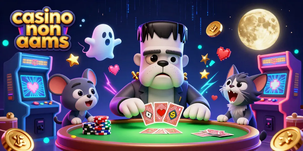 Gioca nei migliori casino non AAMS con personaggi animati e giochi d'azzardo interattivi in un'atmosfera vivace.