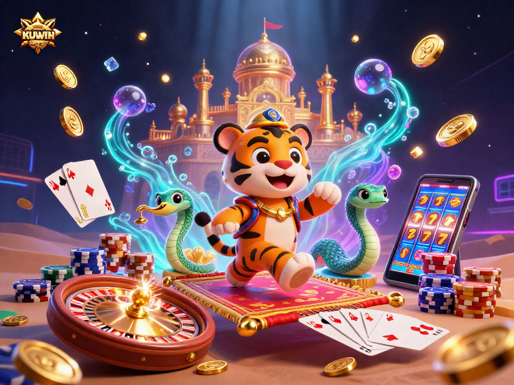 KUWIN captivates online gamblers with thrilling adventures in a vibrant casino world filled with action.