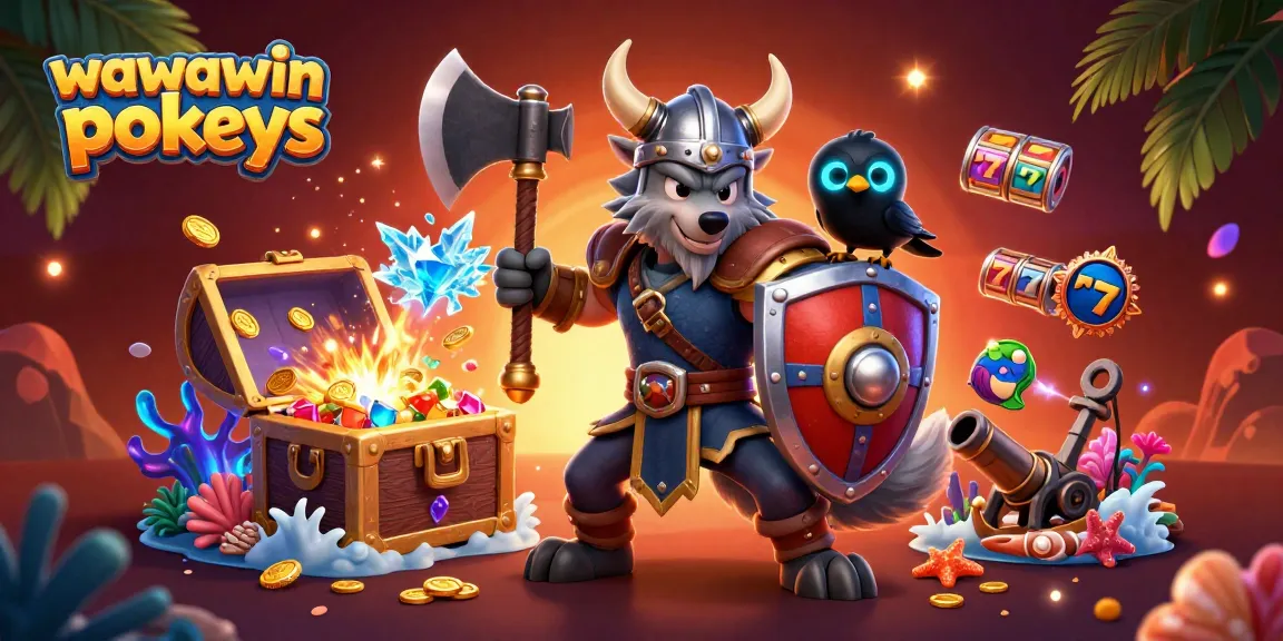 Experience the excitement of wawawin pokies with vibrant 3D characters and dynamic gaming elements.